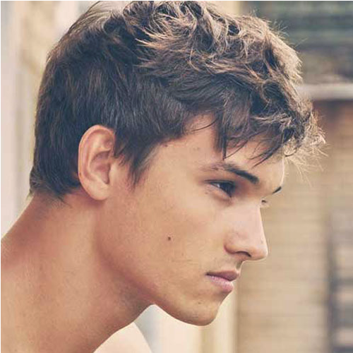 best hairstyles for balding men short and ruffled example